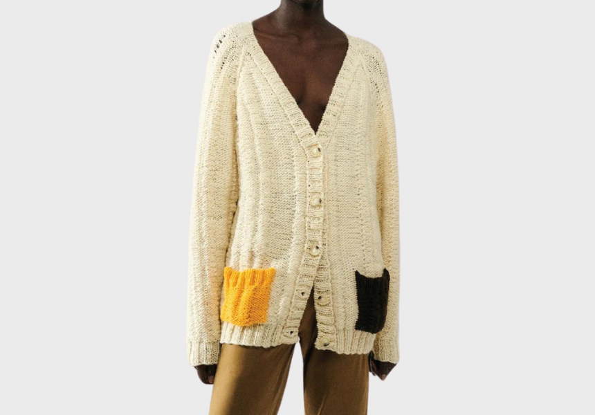 Silk Laundry The Big G cardigan