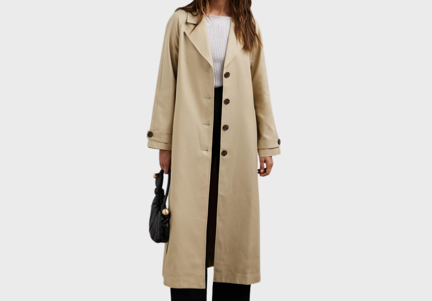 Minima Esenciales Sorrel trench coat