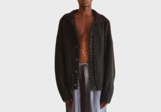 Commas Oversized Wool Cardigan