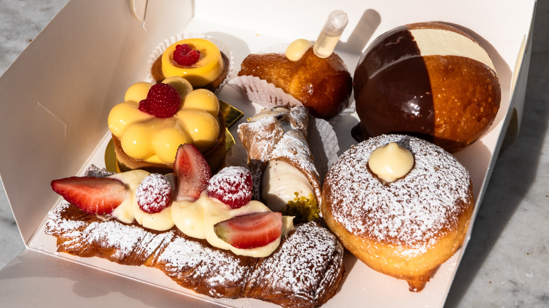 Credit: Cerin Pasticceria, Woolloongabba | Photography: Fergus Hurst