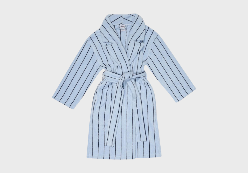 Hommey Pinstripe Bathrobe