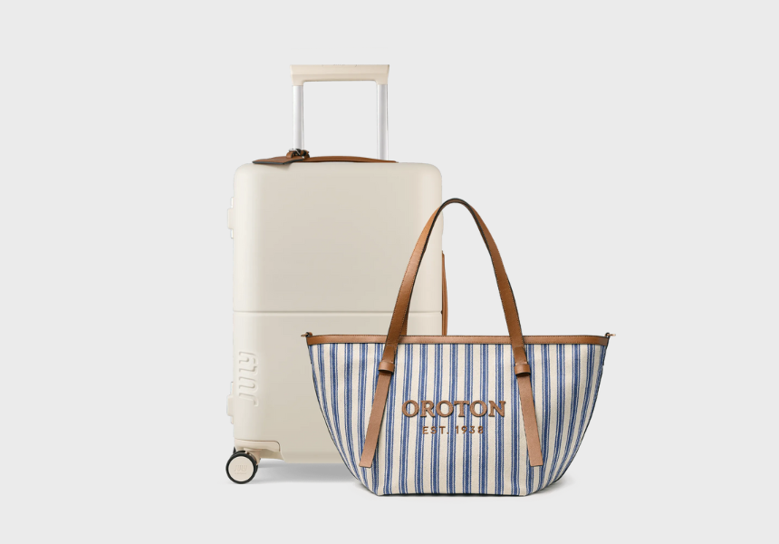 Oroton x July Luggage Set