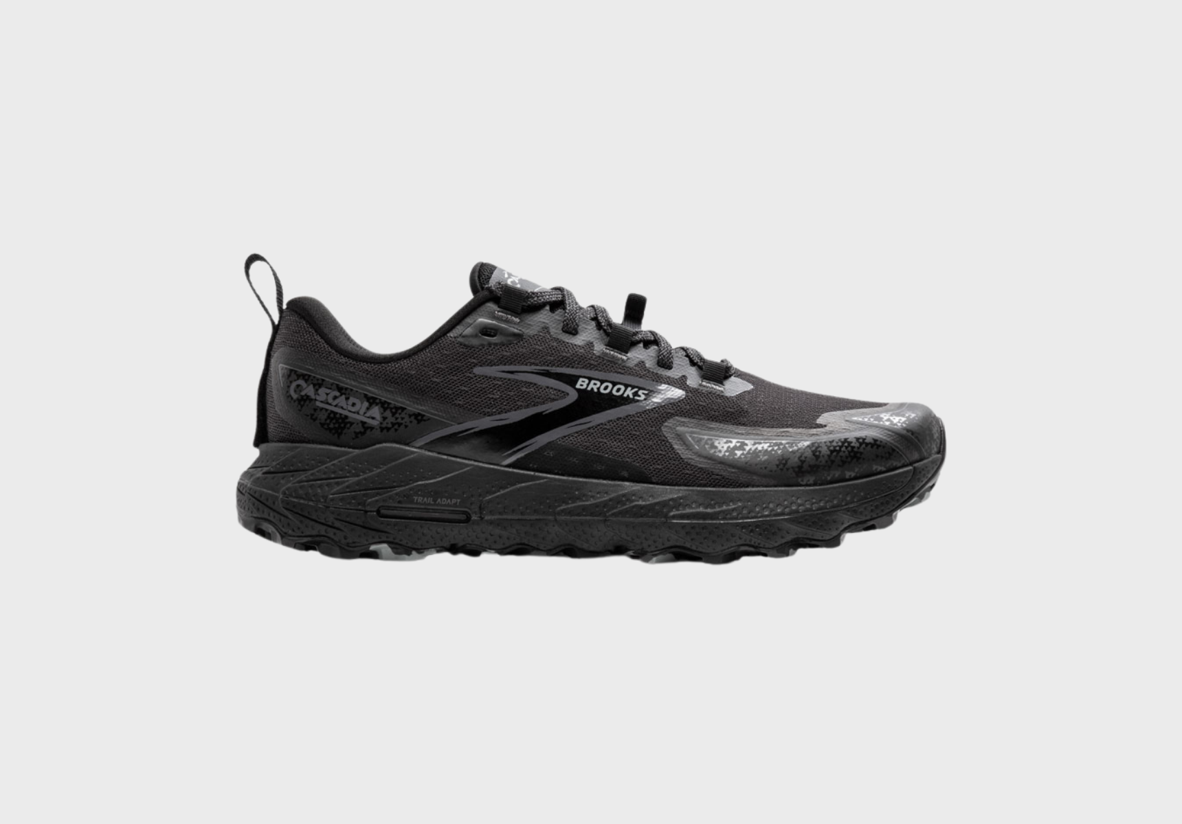 Brooks Cascadia 18 black sneakers