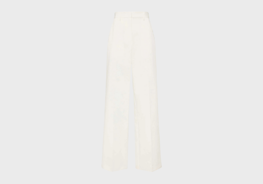 Straight Twill trouser