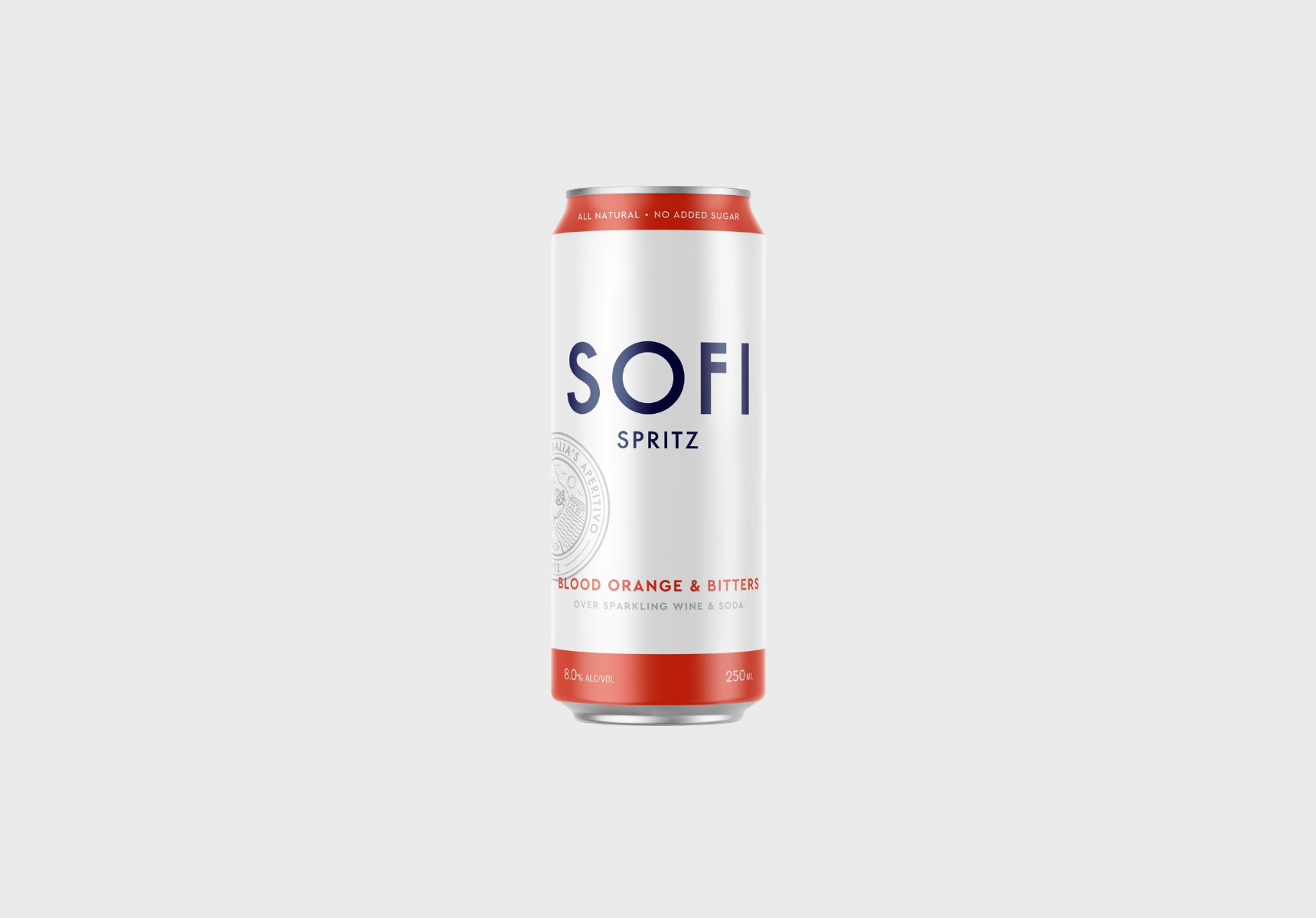 Sofi Blood Orange and Bitters canned spritz