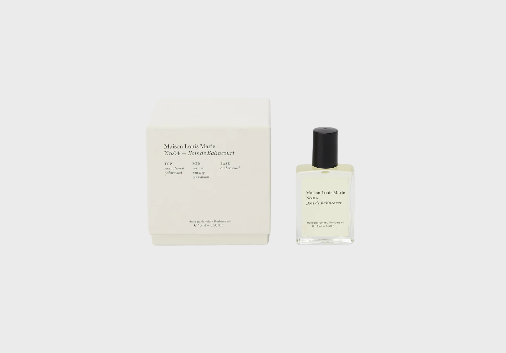 Maison Louis Marie Bois De Balincourt perfume oil