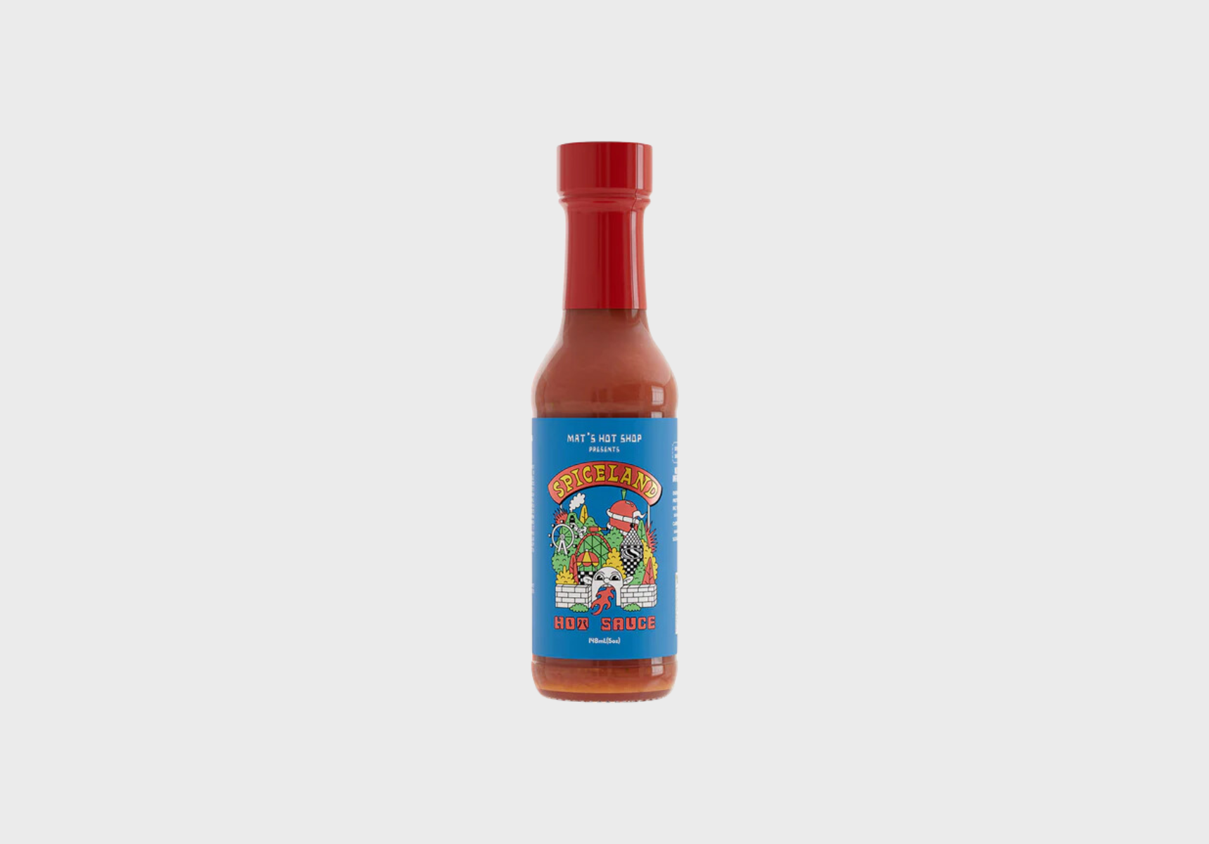 Mat’s Hot Shop Spiceland taco sauce