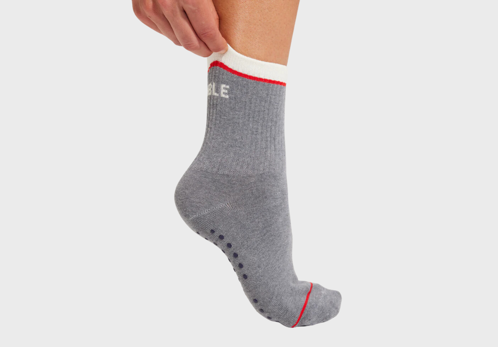 Nimble Retro grippy socks