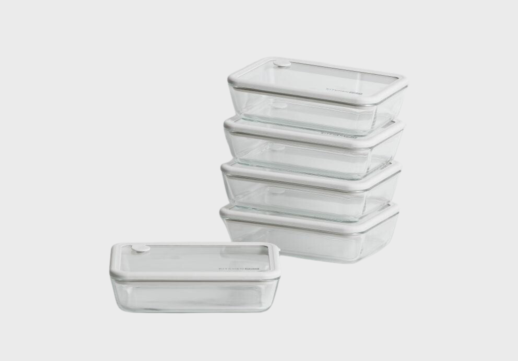 Kitchen Pro Airlock glass containers