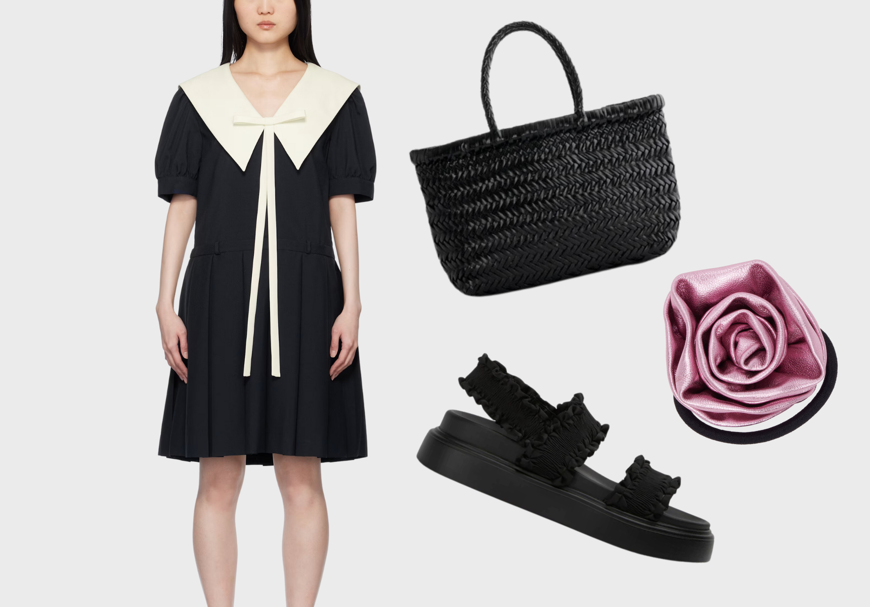 Valentine's Day outfit for preppy fashion
