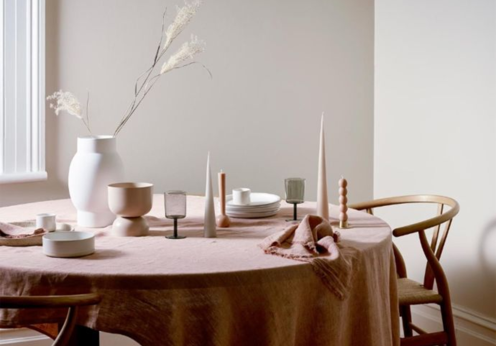 Aura Home tablecloths and napkins