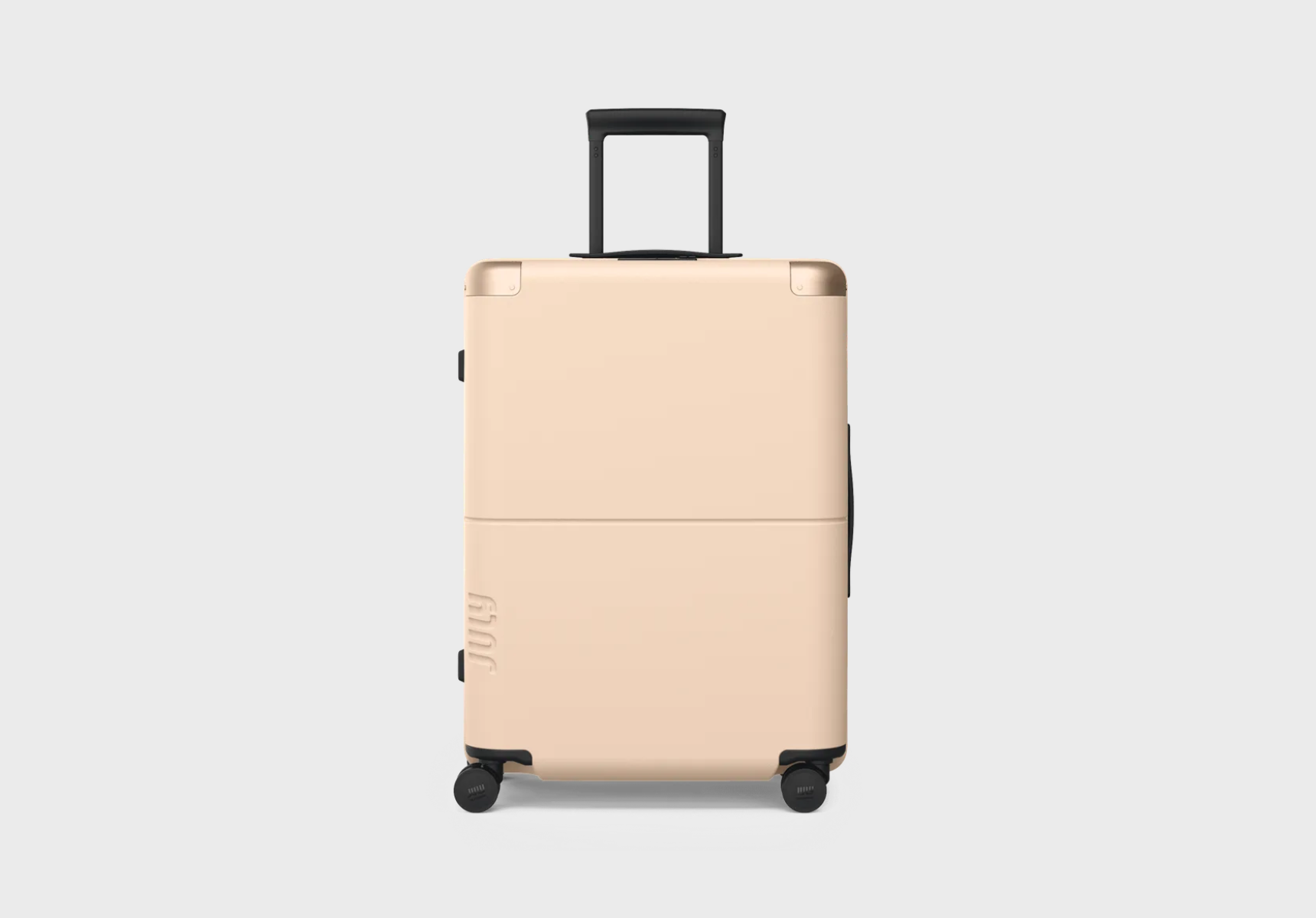 July Checked suitcase