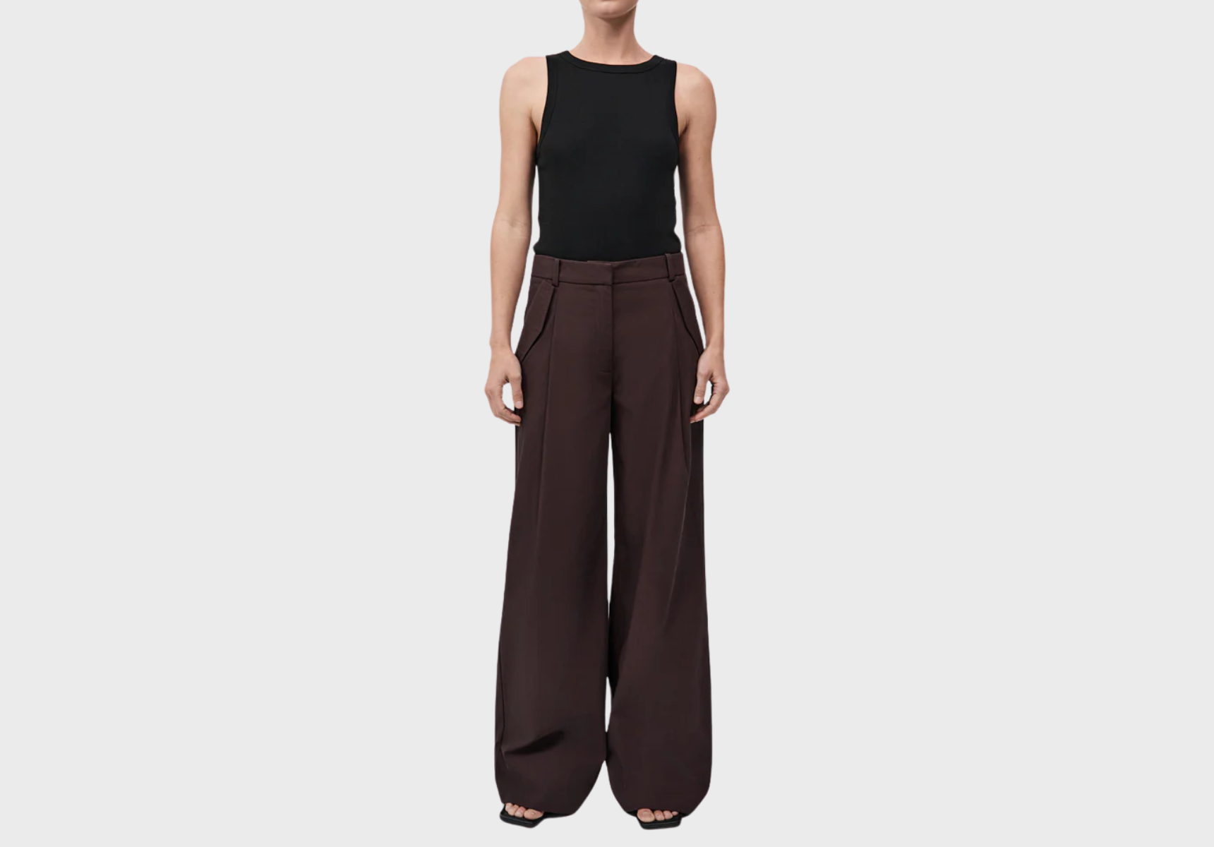 St Agni Utility Pleat pants