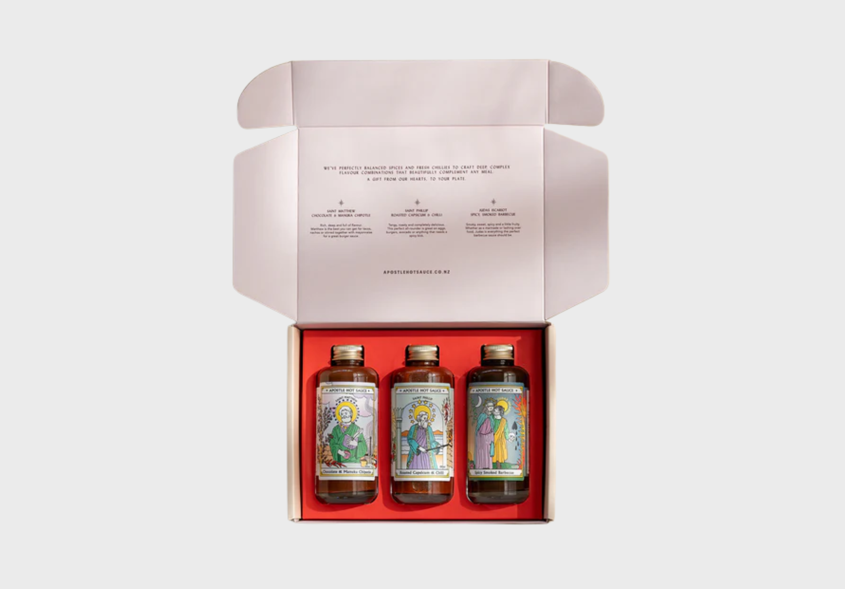 Apostle Hot Sauce gift box