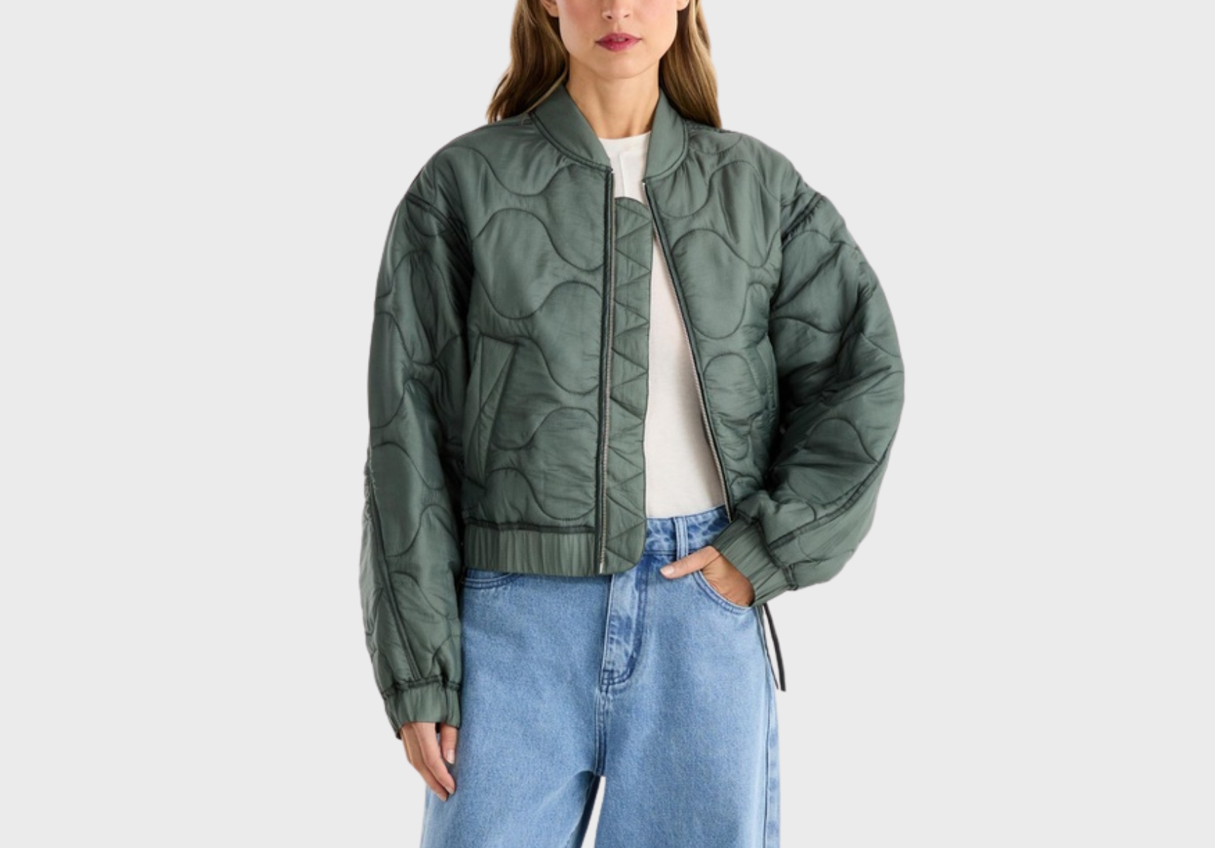 Ena Pelly Magnolia quilted jacket