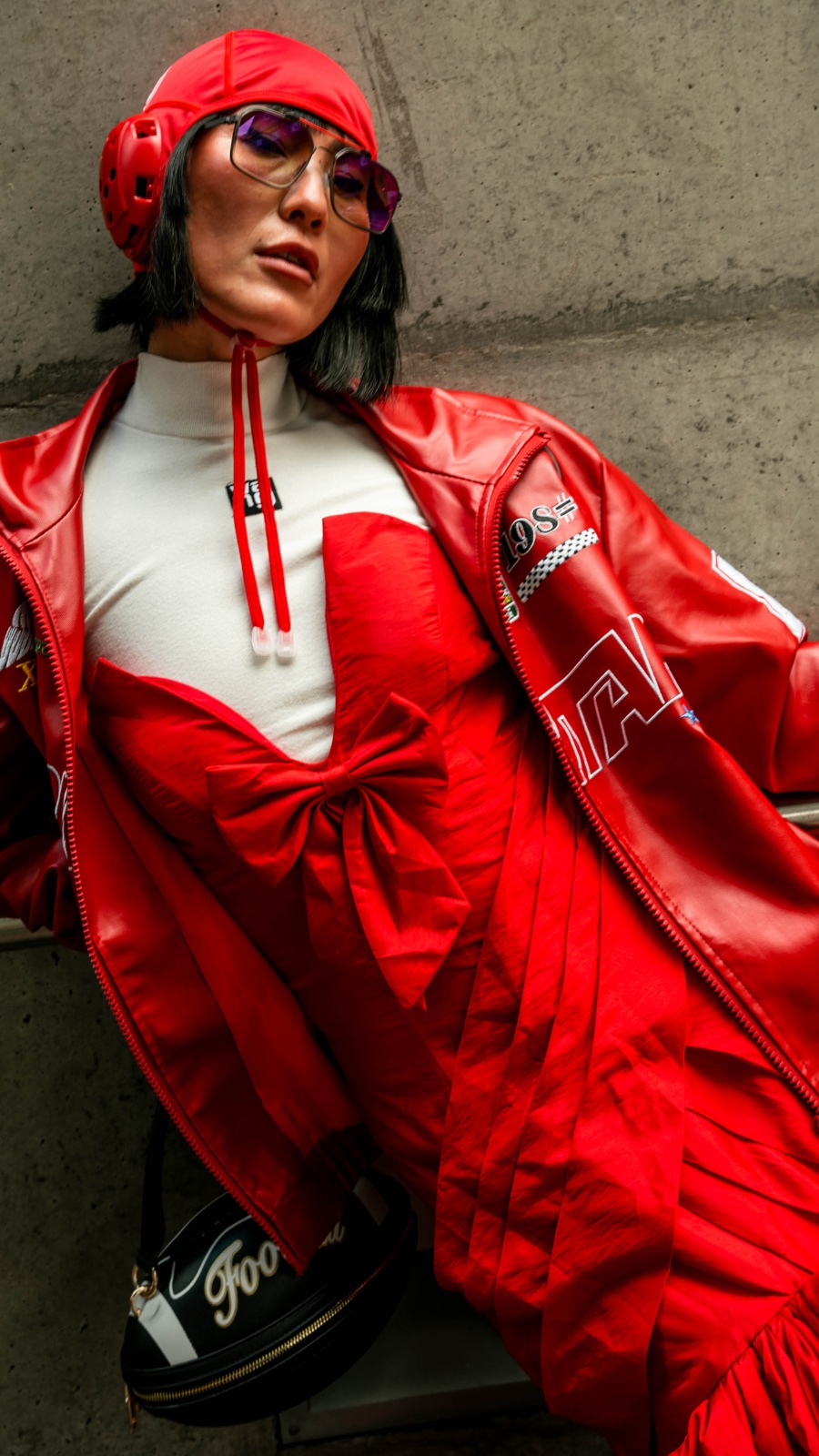 Street style is a stage, and Charlene is its star. Photo: Liana Hardy