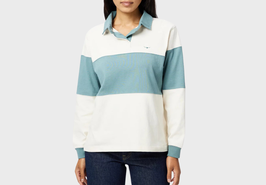 RM Williams rugby shirt