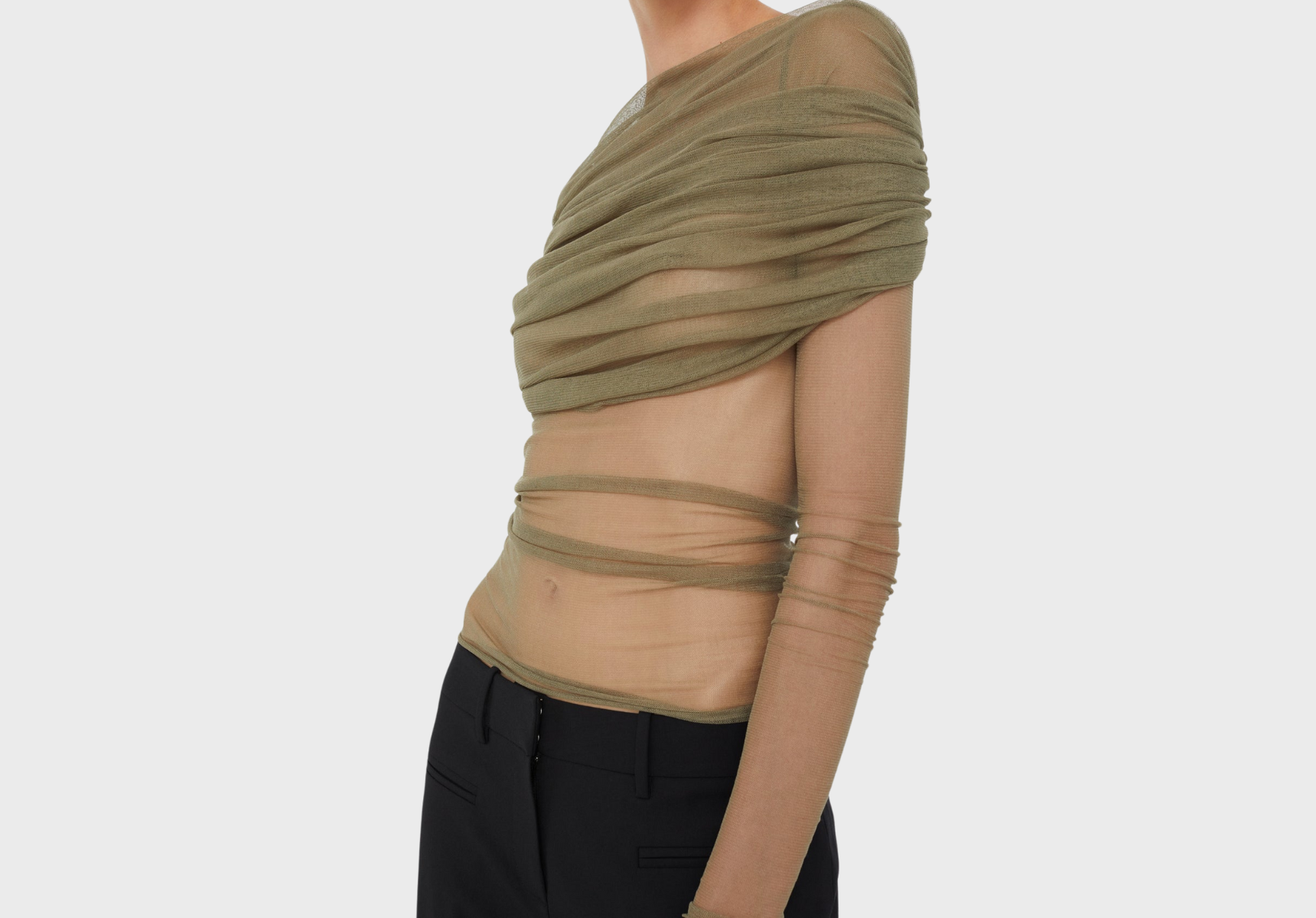 Christopher Esber veiled top