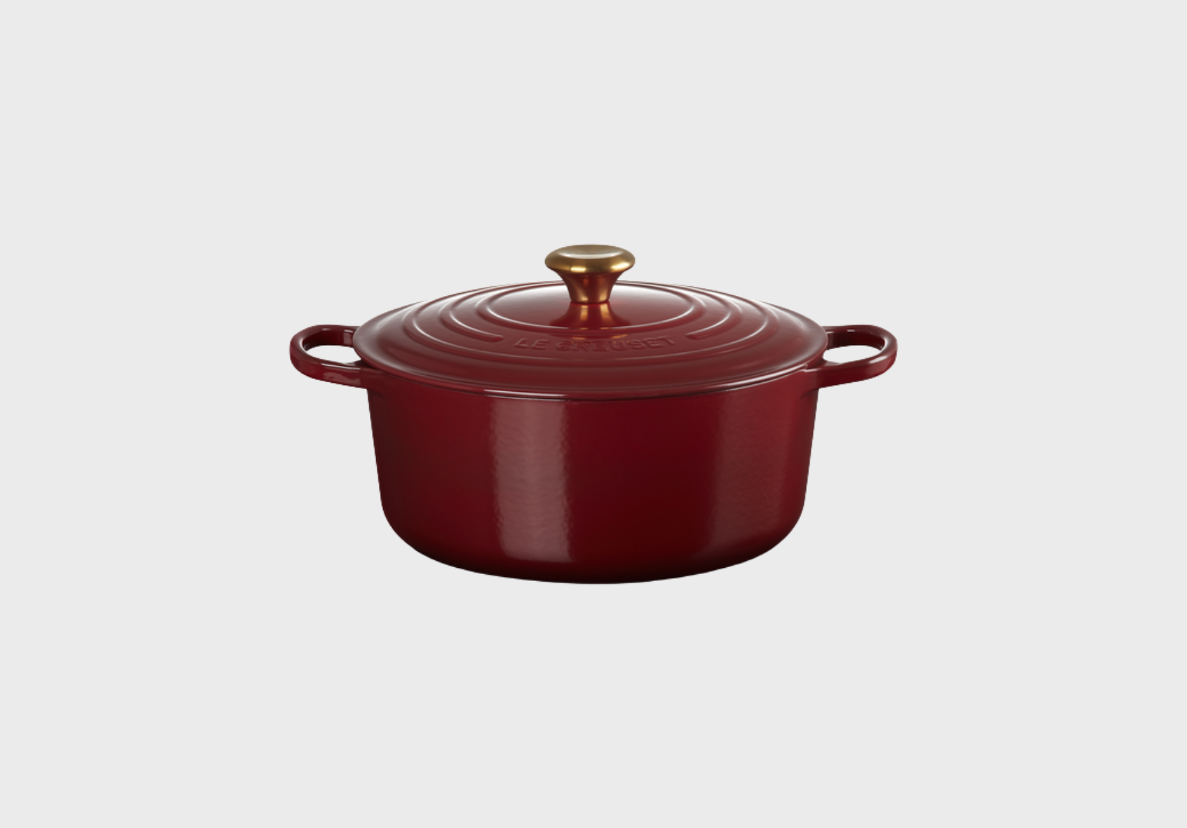 Le Creuset round casserole pot