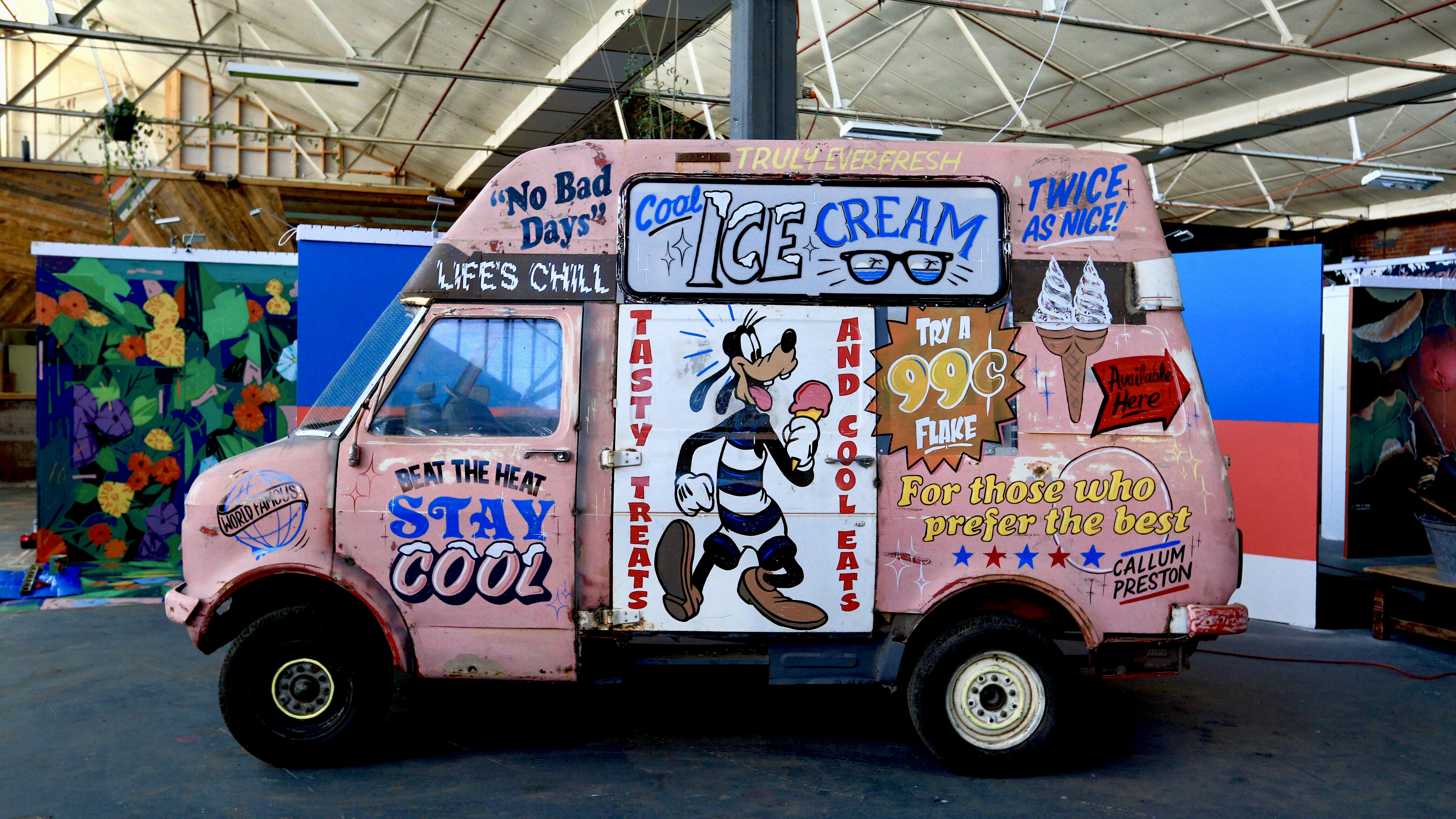 Callum Preston, Ice Cream Truck, 2020