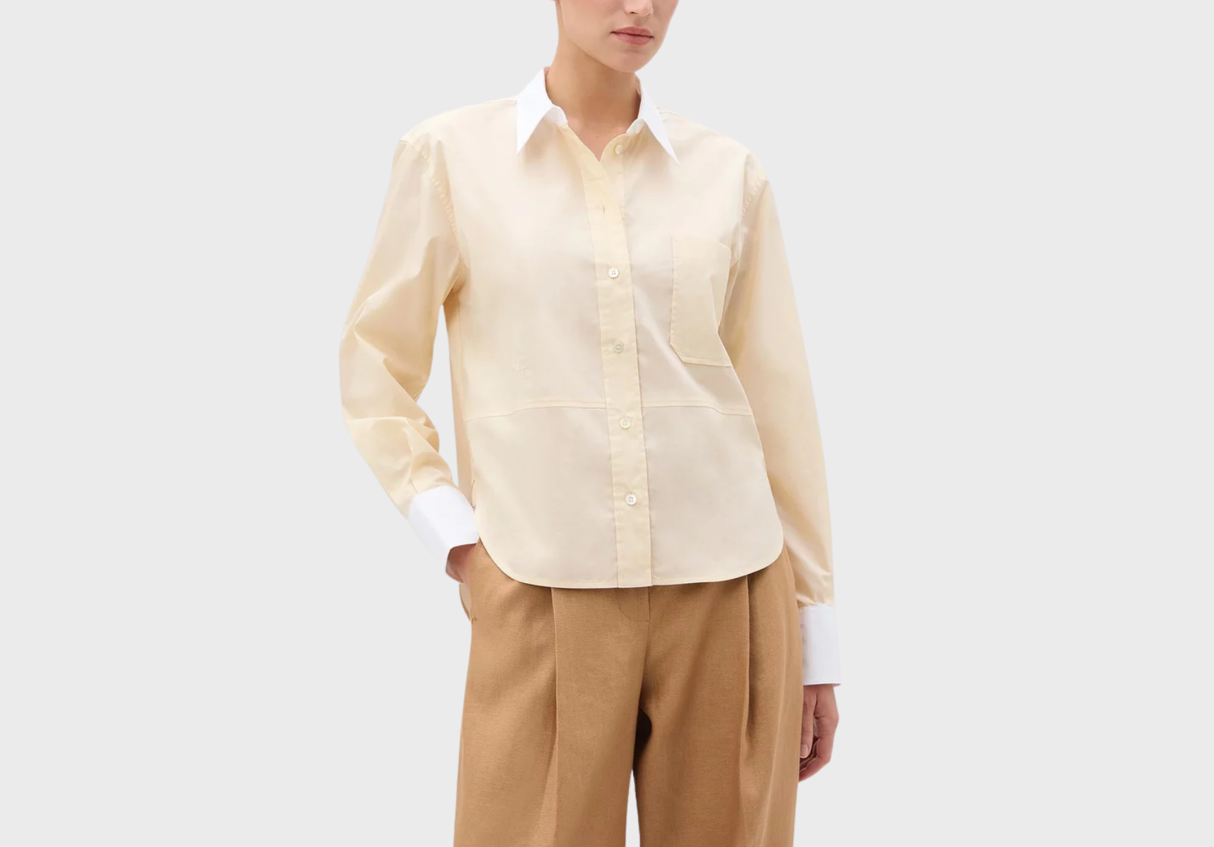 Oroton Crisp poplin shirt