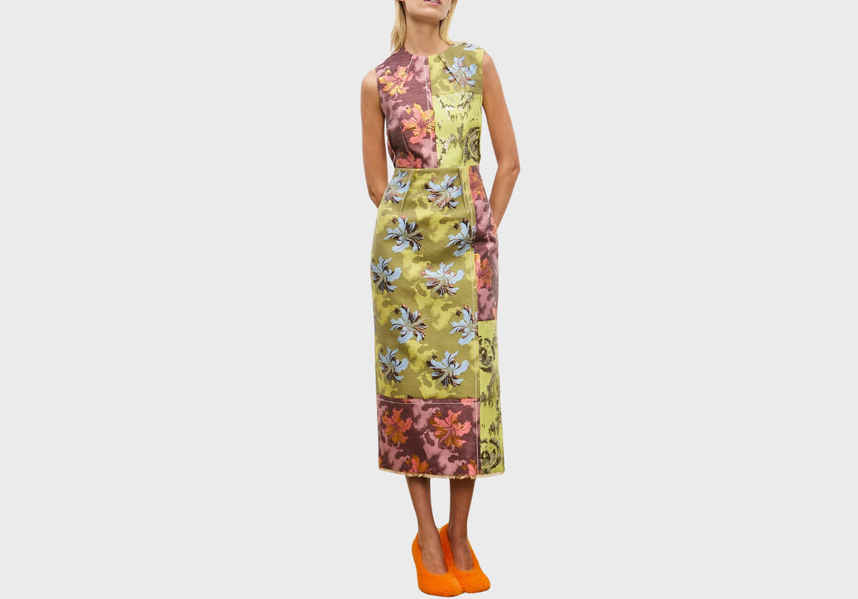 Alemais Adriana Jacquard gown