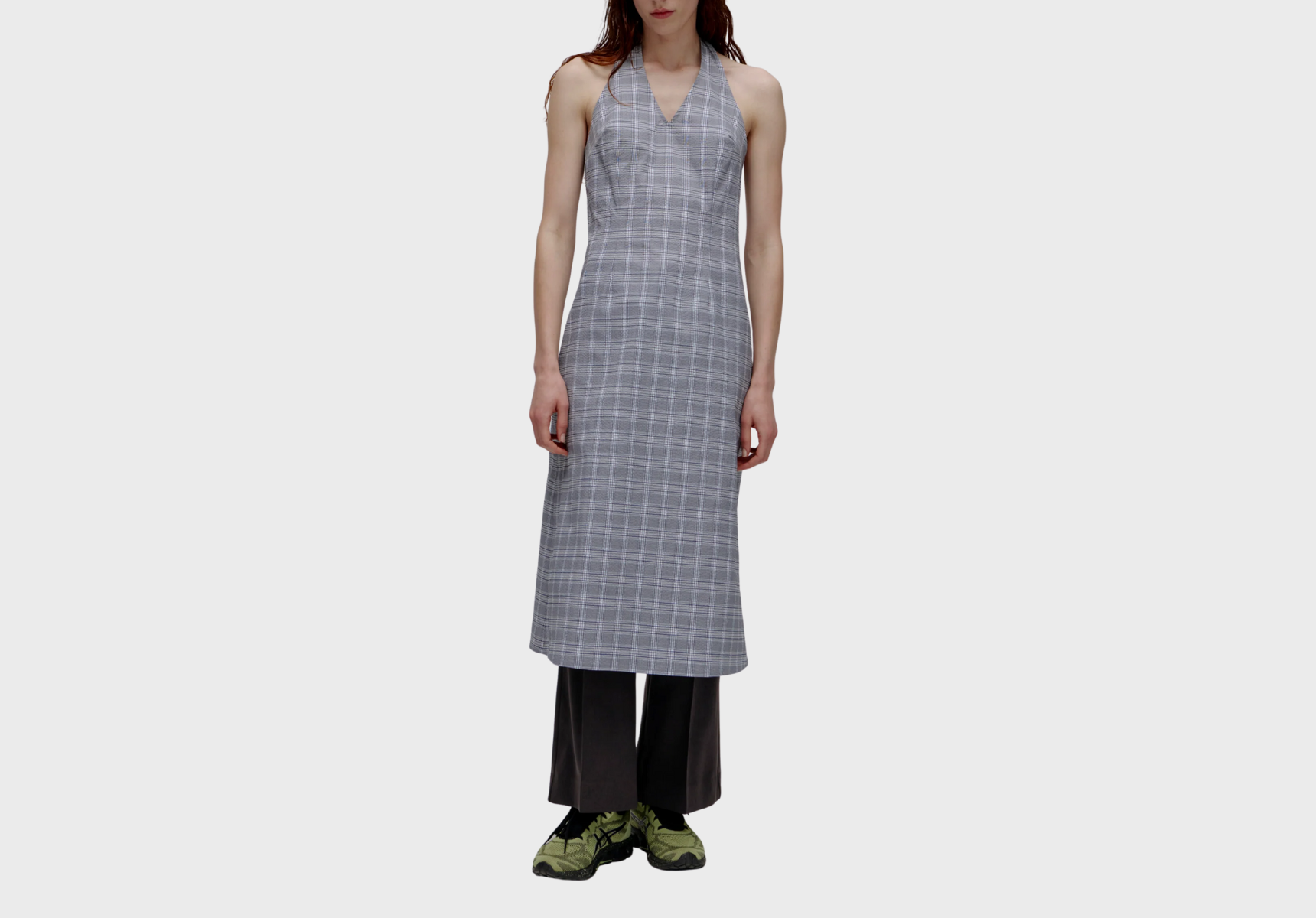Permanent Vacation Subject halter dress