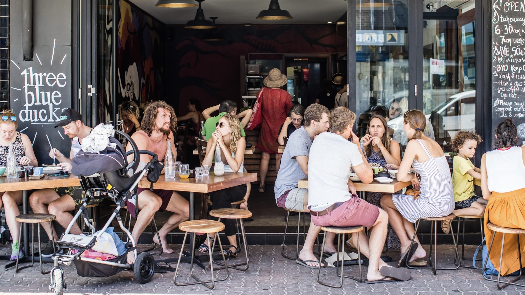 Three Blue Ducks Bronte. Photo: courtesy of Three Blue Ducks / Nikki To