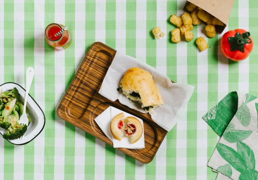 Suppertime Delivering to Parks for Picnics