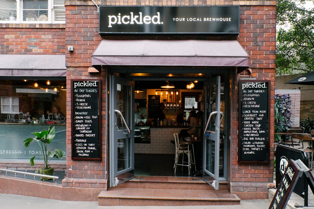 Now Open: A Pickle Cafe in Elizabeth Bay